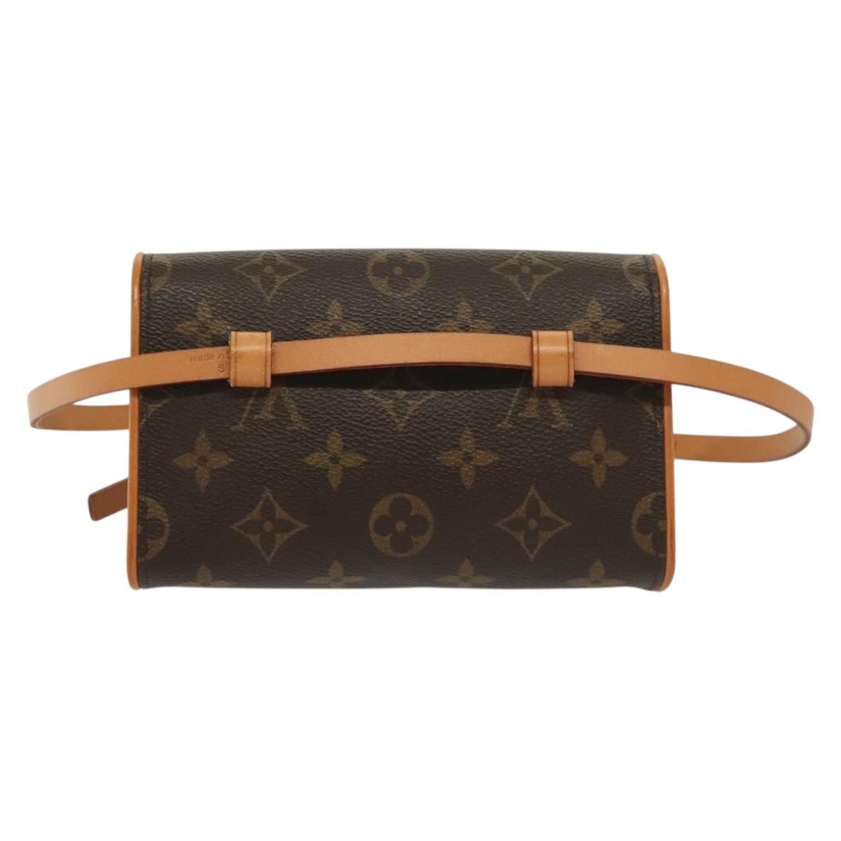 Louis Vuitton Florentine, Brown, Canvas, shoulder