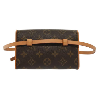 Louis Vuitton Florentine, Brown, Canvas, shoulder
