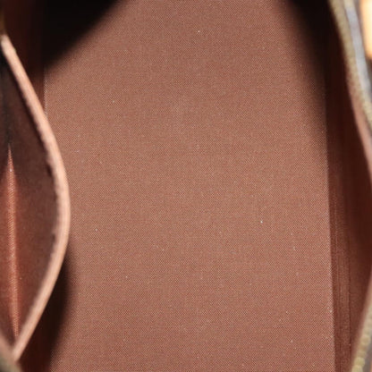 Louis Vuitton Alma, Brown, Canvas, handbag