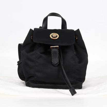 Versace Medusa, Black, NYLON, backpack