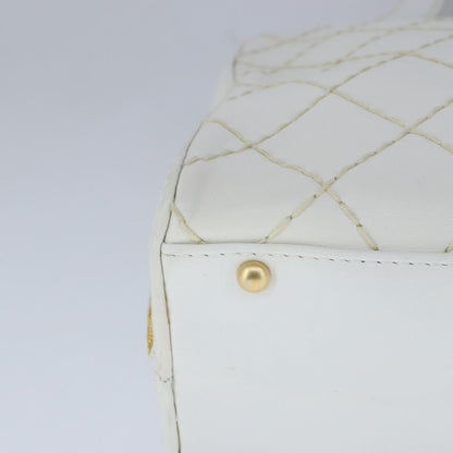 Chanel Wild stitch, White, Leather, handbag