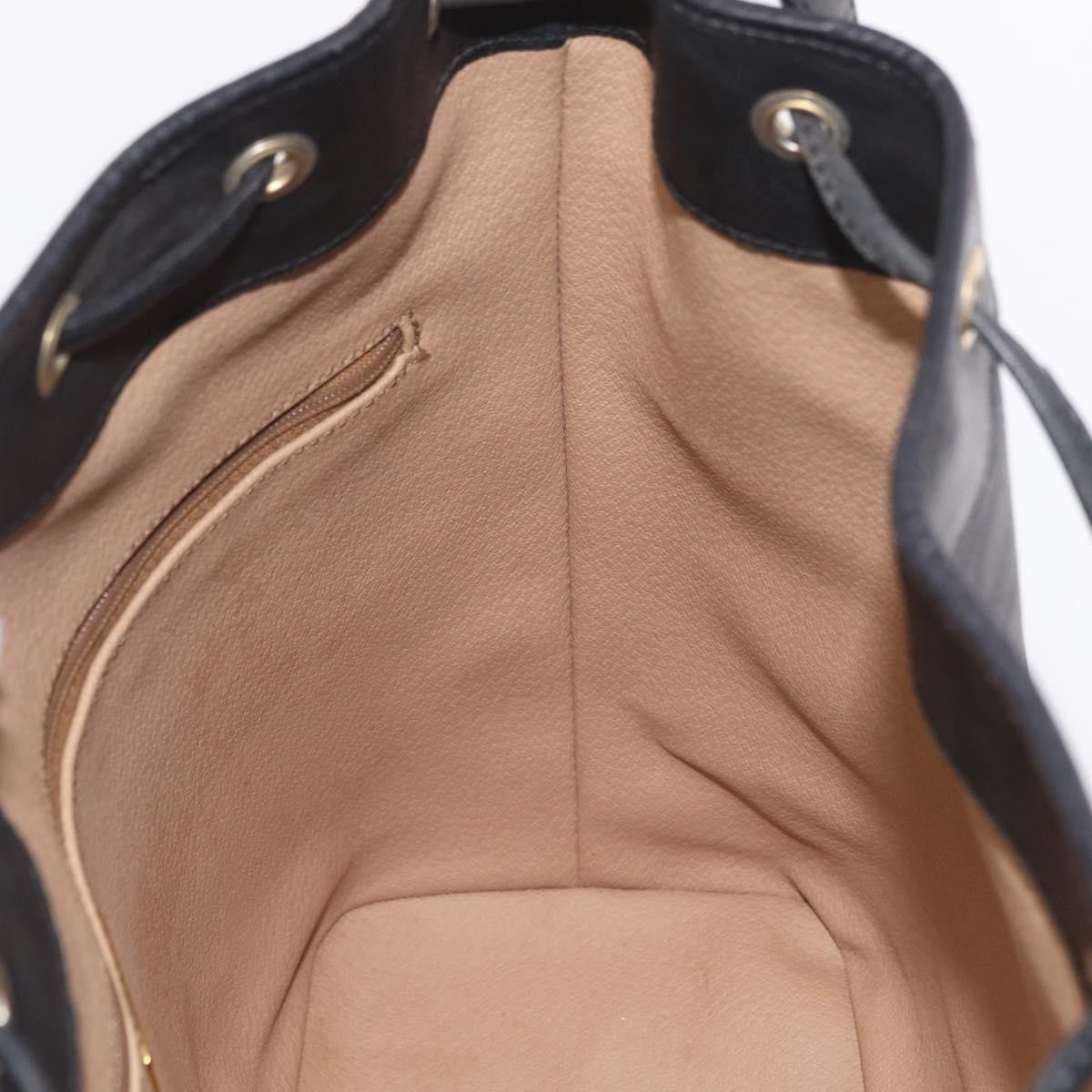 Christian Dior Trotter shoulder Canvas, Black, Canvas, Handbag