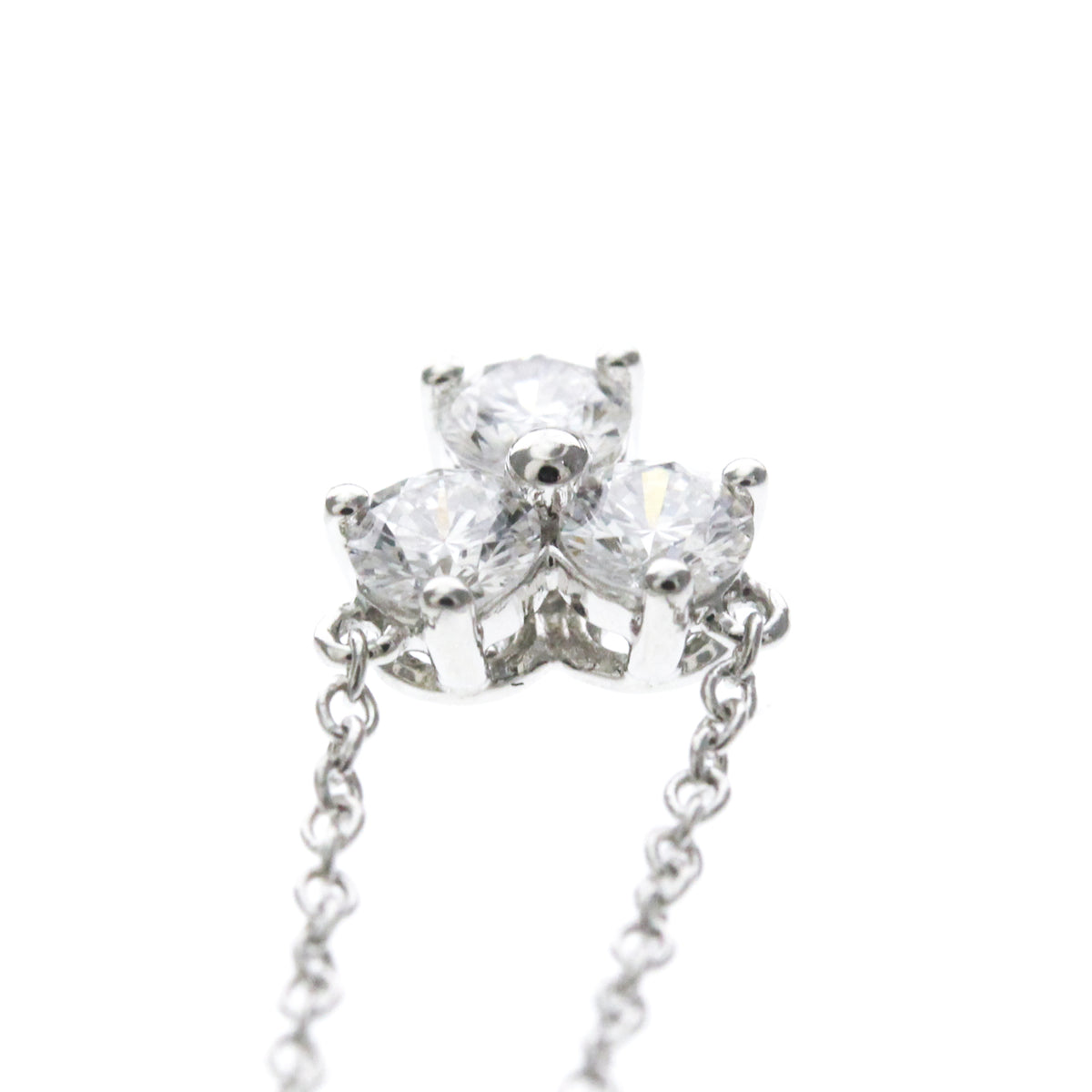 Tiffany & Co. Aria Pendant Platinum and Diamonds, Silver, Platinum, Necklace