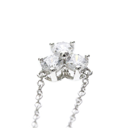Tiffany & Co. Aria Pendant Platinum and Diamonds, Silver, Platinum, Necklace