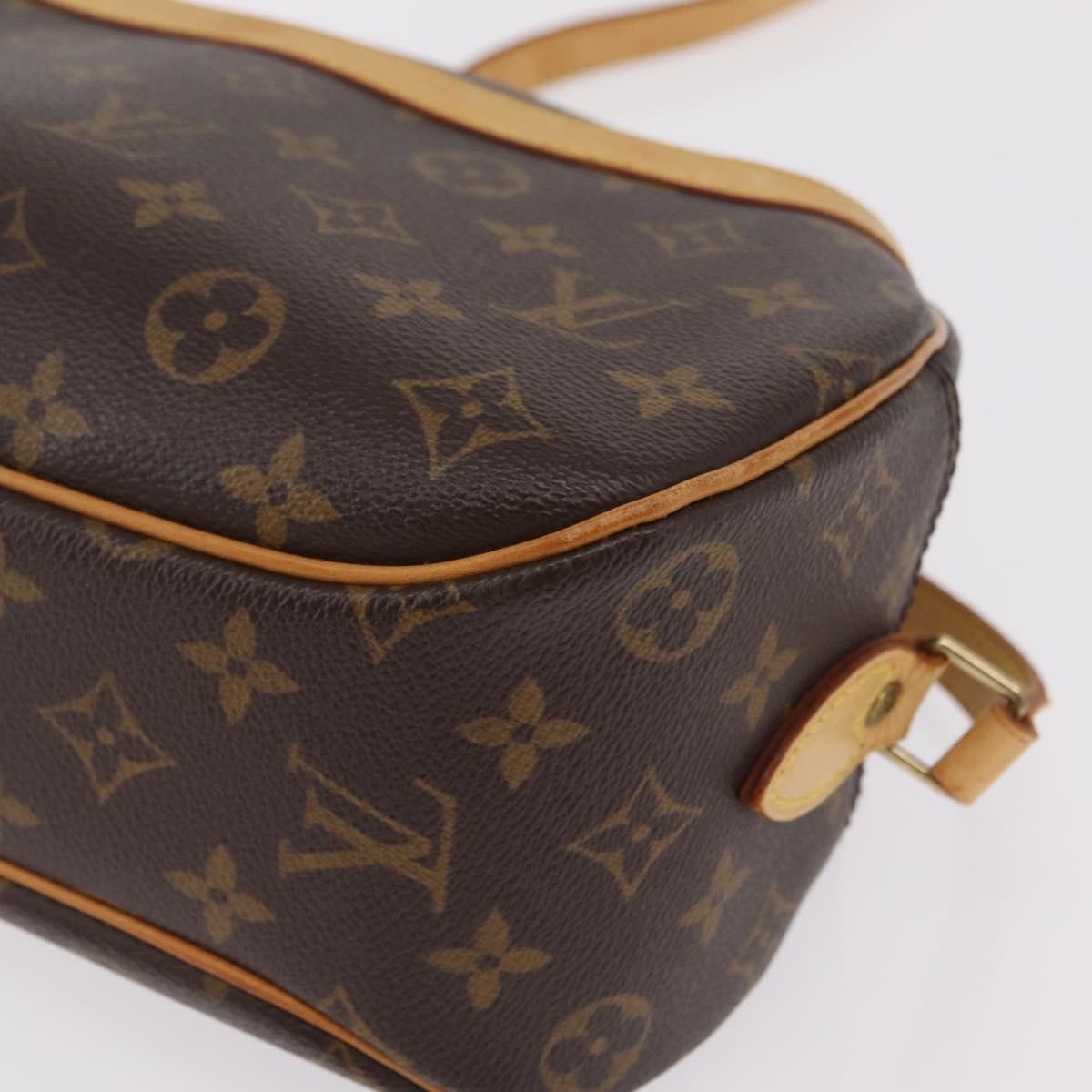 Louis Vuitton Blois Monogram Canvas, Brown, Canvas, Handbag