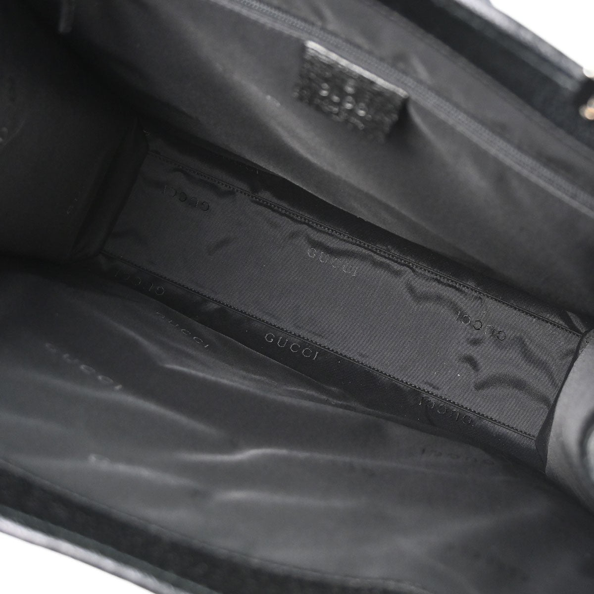 Gucci Jackie Soft Leather, Black, Leather, Tote Bag