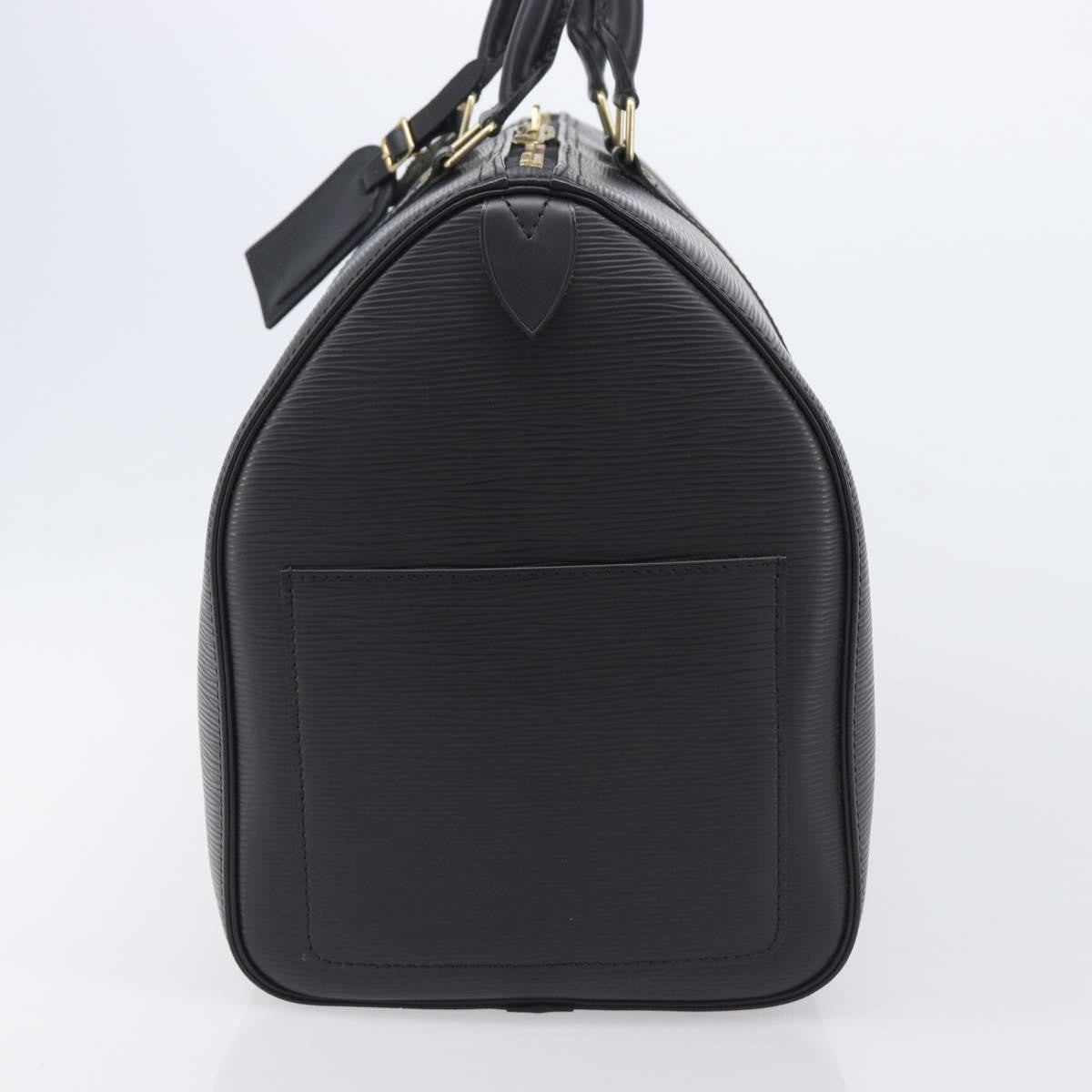 Louis Vuitton Keepall Epi Leather, Black, Leather, Travel Bag