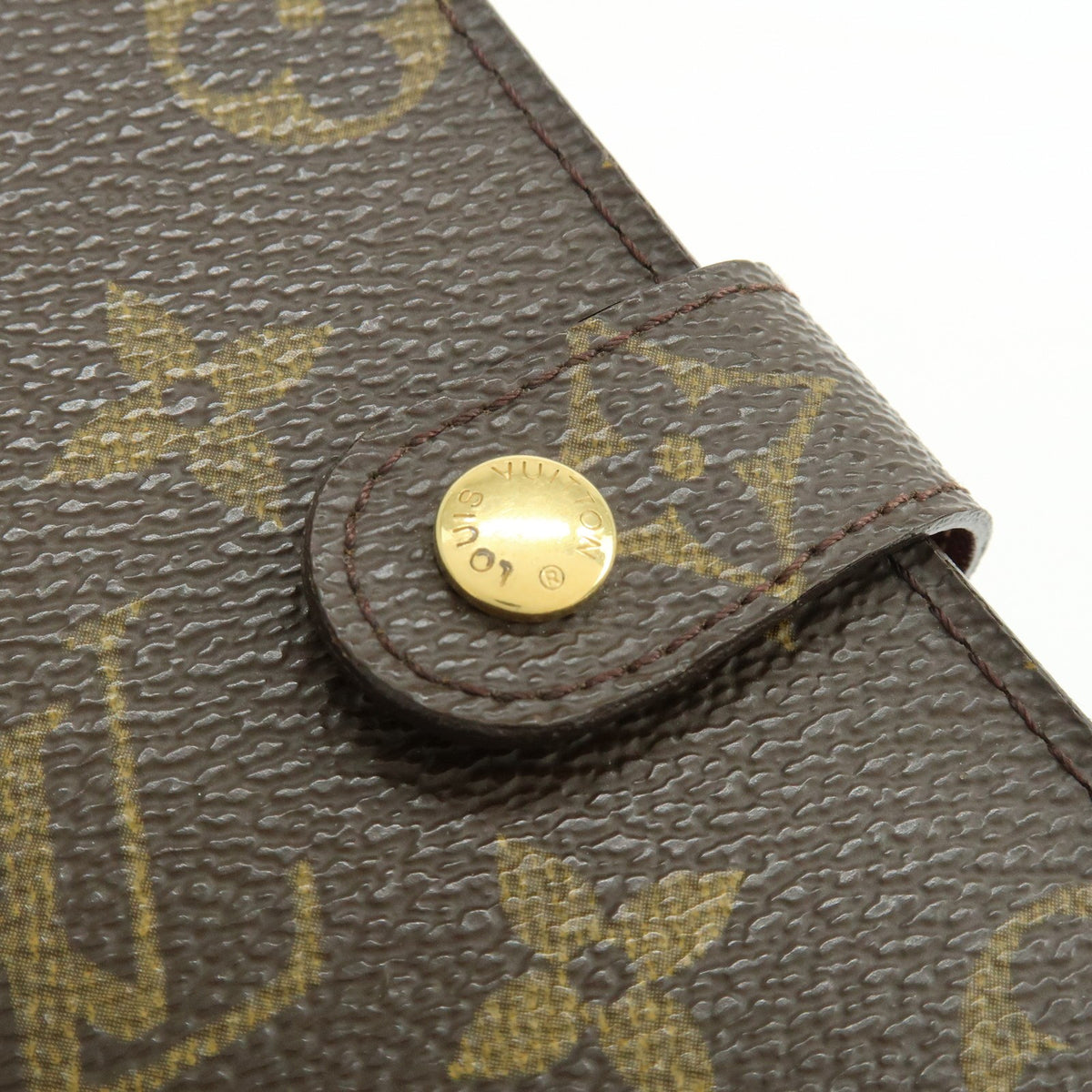 Louis Vuitton Agenda Cover Monogram Canvas, Brown, Canvas, Wallet