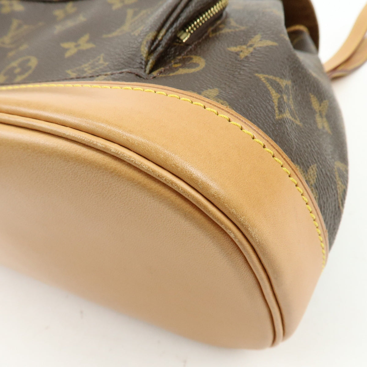 Louis Vuitton Vintage Montsouris Monogram Canvas, Brown, Canvas, Backpack
