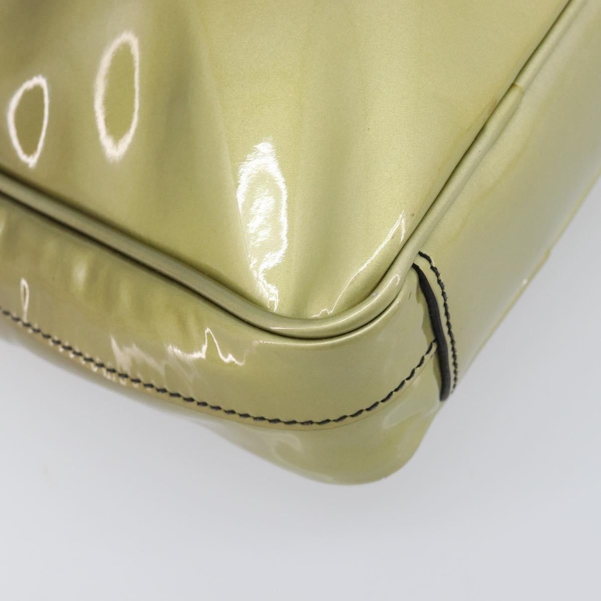 Prada Shoulder Bag Patent leather, Green, Patent Leather, Shoulder Bag
