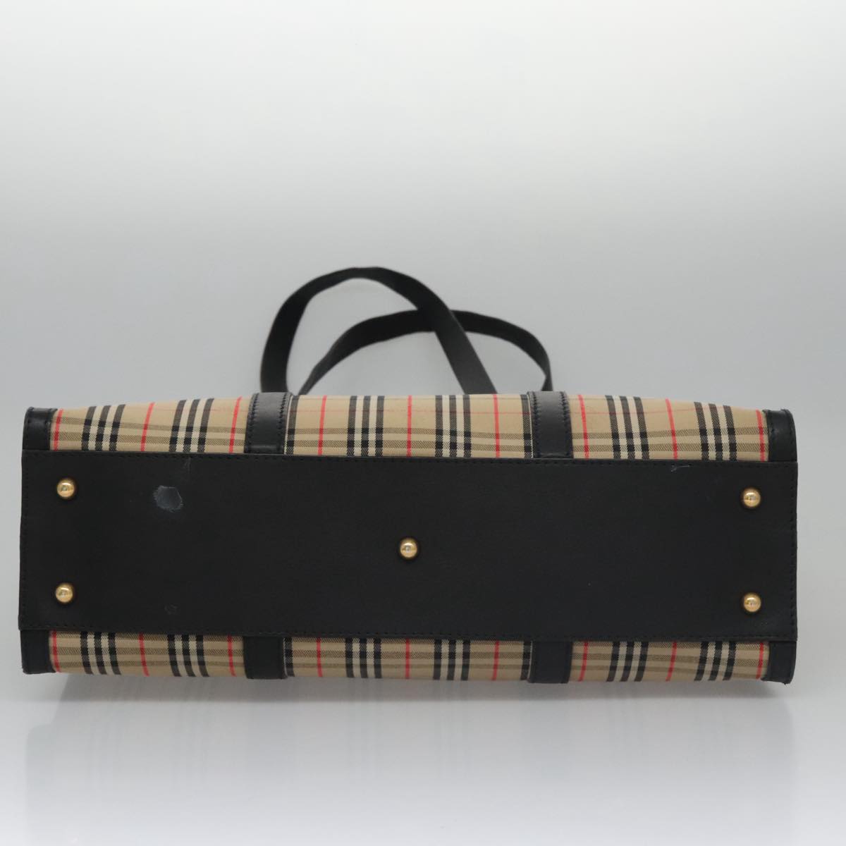 Burberry Nova Check, Beige, Canvas, tote