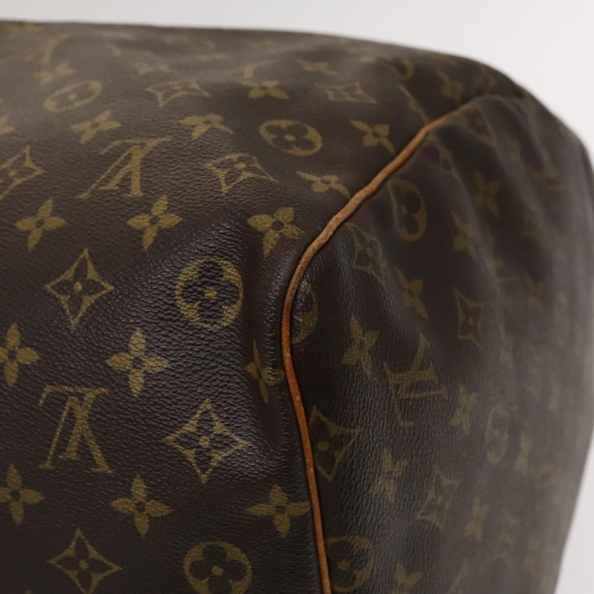 Louis Vuitton Keepall 60, Brown, Canvas, travel