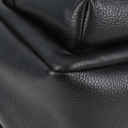 Versace Medusa, Black, Leather, backpack