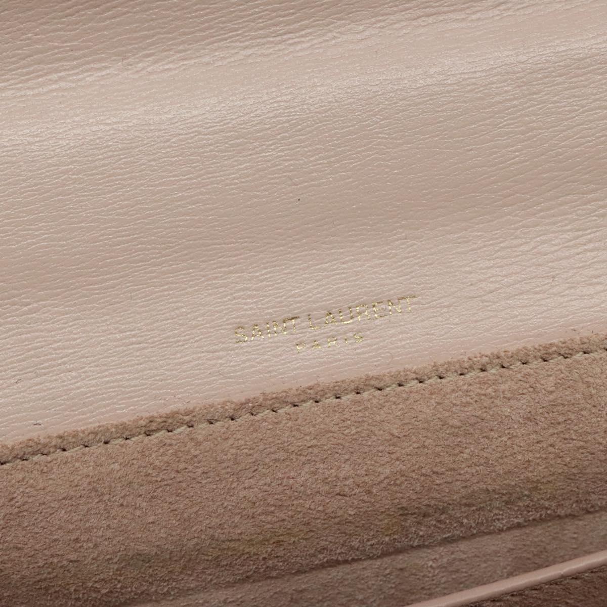 Yves Saint Laurent, Pink, Leather, shoulder