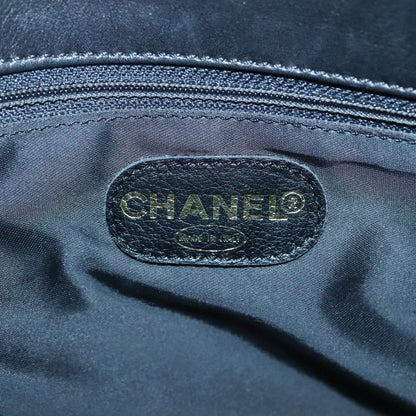 Chanel, Black, Leather, handbag