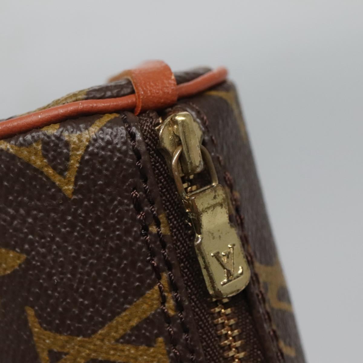 Louis Vuitton Papillon Handbag Monogram Canvas, BROWN, CANVAS, Handbag