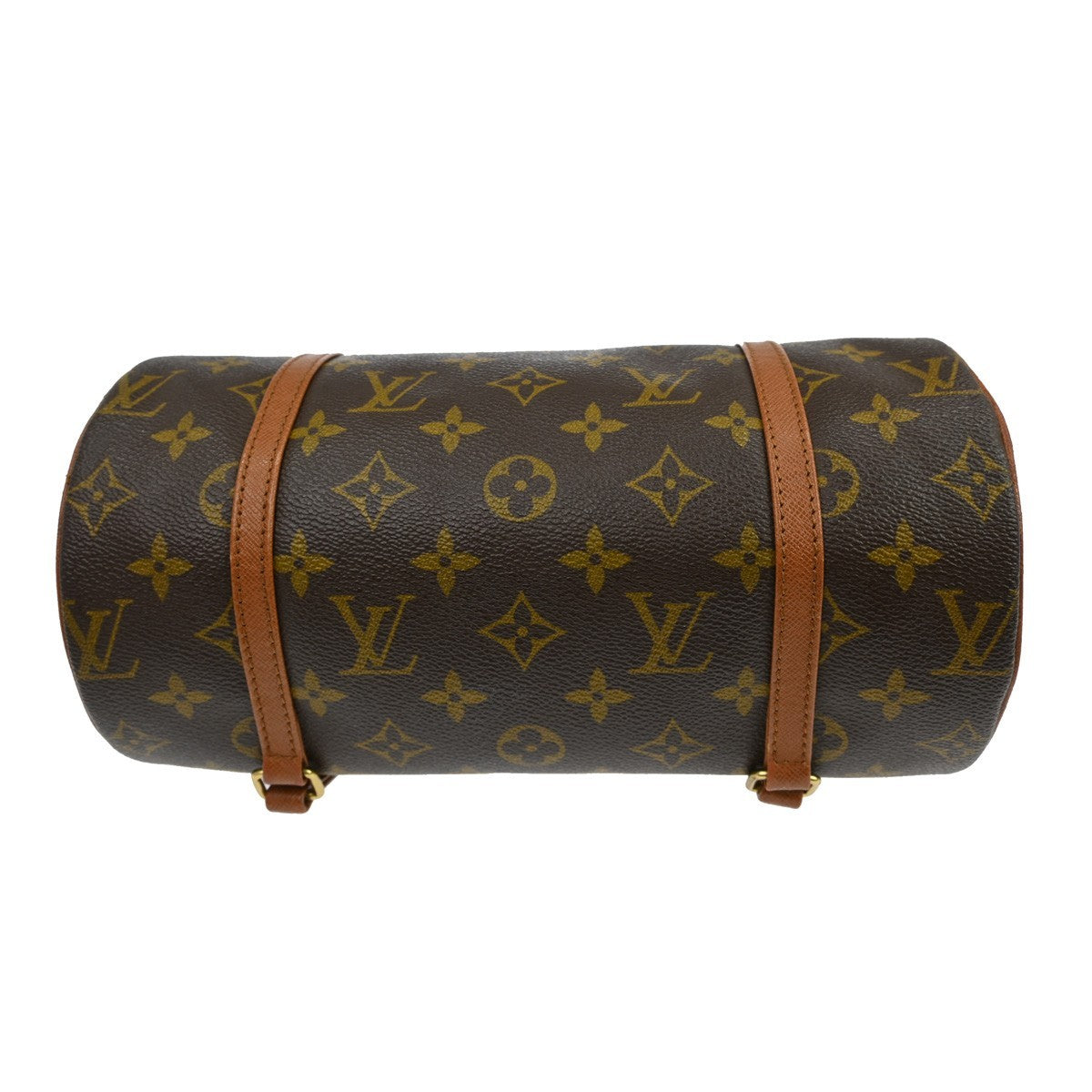 Louis Vuitton Papillon Monogram Canvas, Brown, Canvas, Handbag