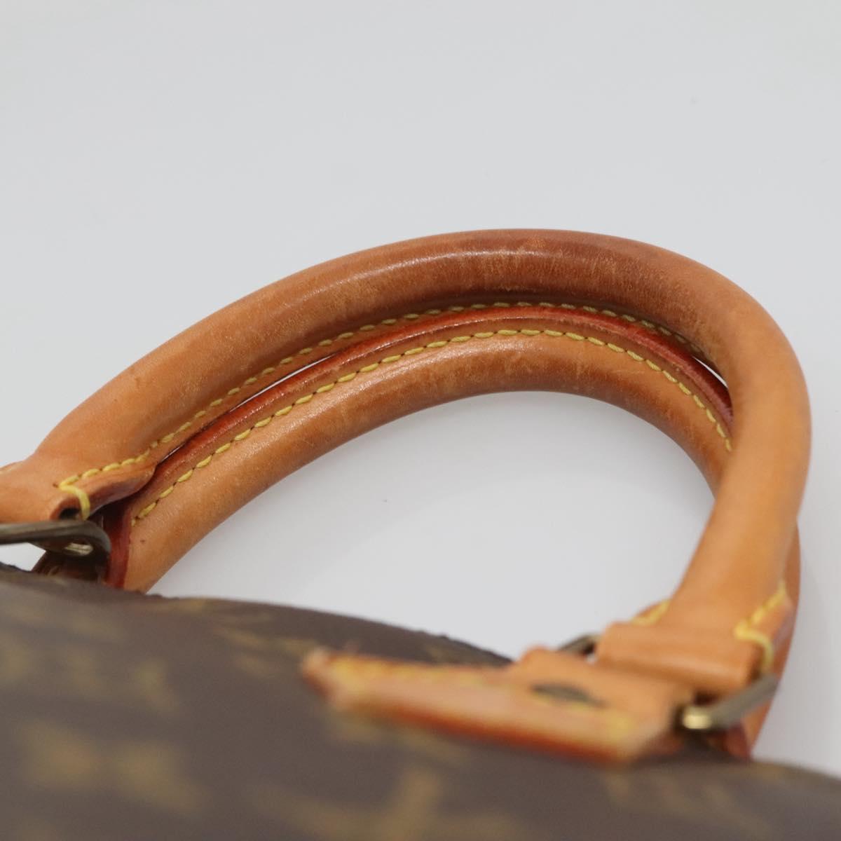 Louis Vuitton Alma, Brown, Canvas, handbag