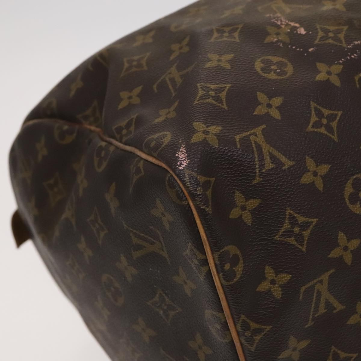 Louis Vuitton Keepall 55, Brown, Canvas, travel