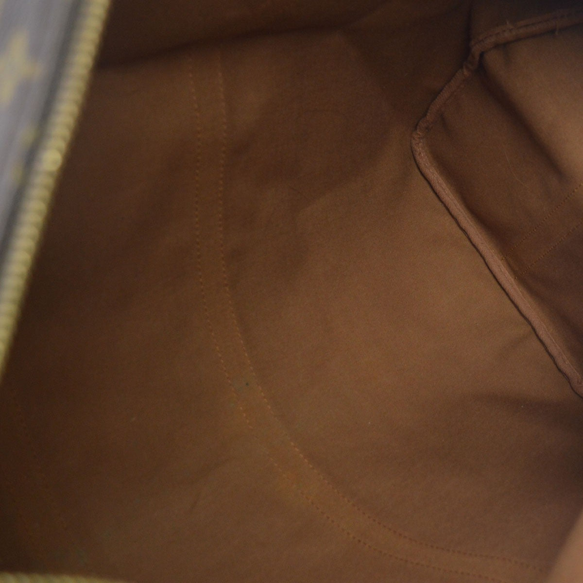 Louis Vuitton Keepall Bandouliere Monogram Canvas, Brown, Canvas, Travel Bag