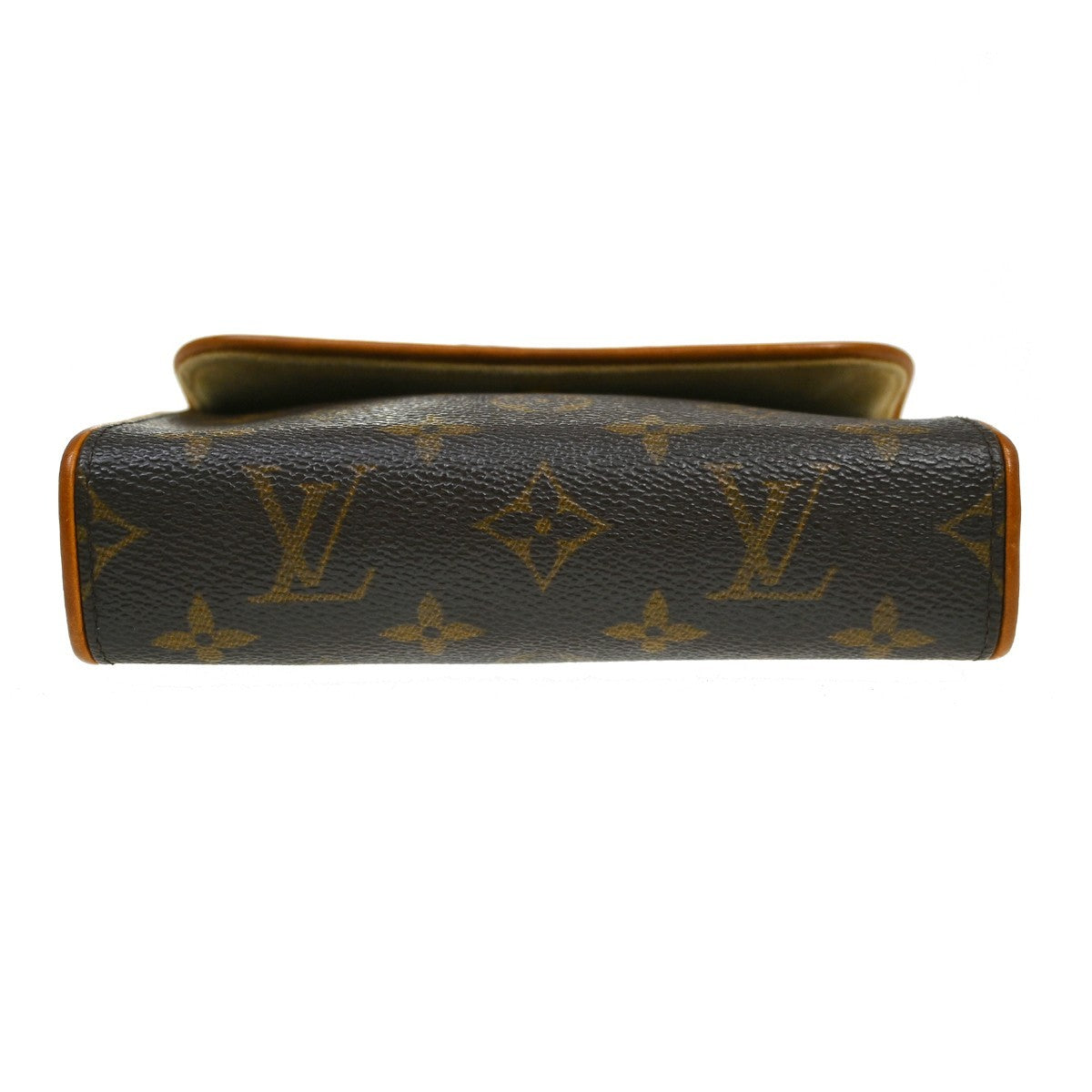 Louis Vuitton Florentine Monogram, Brown, Canvas, Clutch
