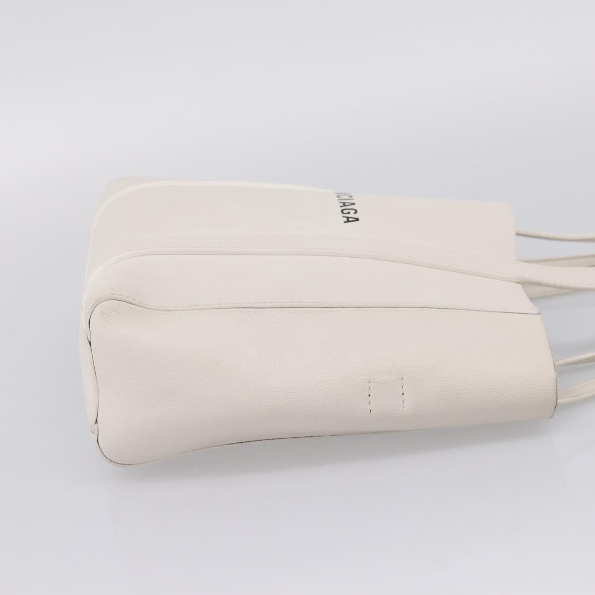 Balenciaga Everyday Leather, White, Leather, Tote Bag