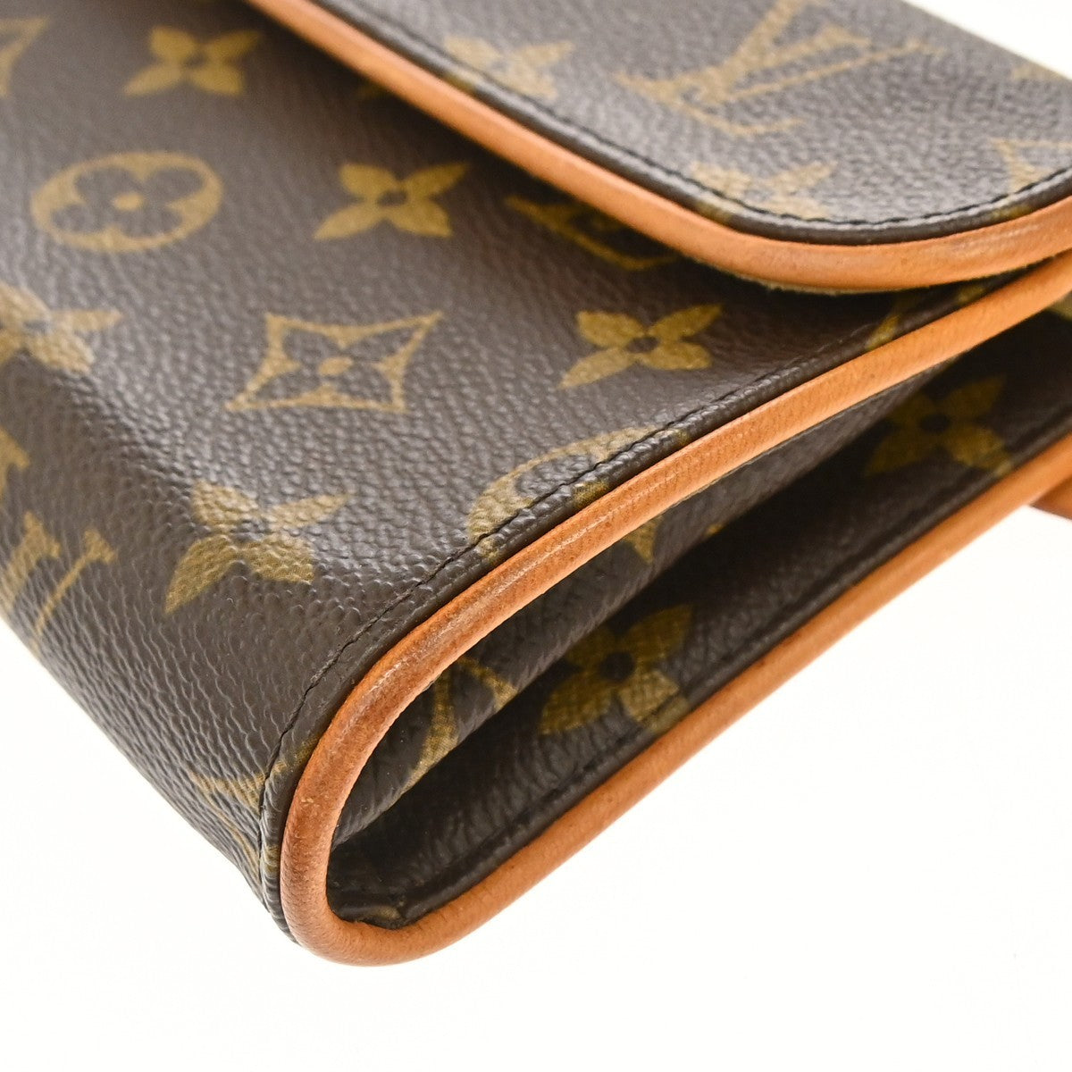 Louis Vuitton Florentine Waist Monogram Canvas, Brown, Canvas, Handbag
