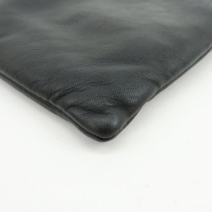 Loewe Vintage Anagram Leather, Black, Leather, Handbag