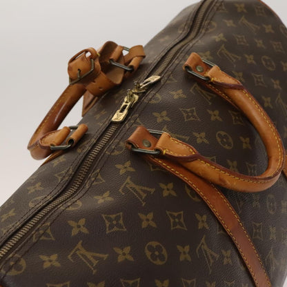 Louis Vuitton Keepall 50, Brown, Canvas, travel