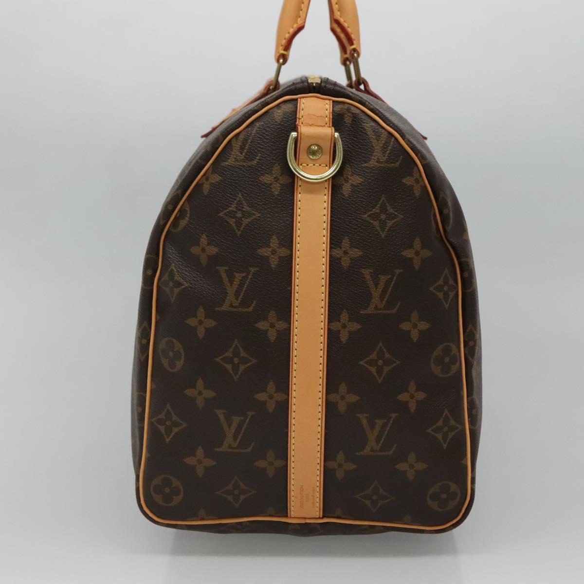 Louis Vuitton Speedy Bandoulière, Brown, "CANVAS, LEATHER", travel