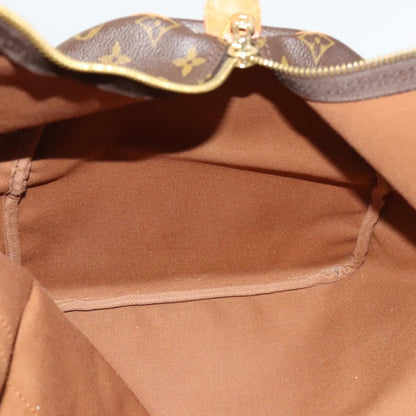 Louis Vuitton Keepall 55, Brown, Canvas, travel