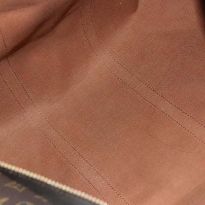 Louis Vuitton Keepall 55, Brown, Canvas, travel