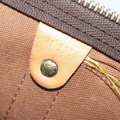 Louis Vuitton Keepall Bandoulière 60, Brown, Canvas, travel