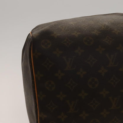 Louis Vuitton Keepall 60, Brown, Canvas, travel