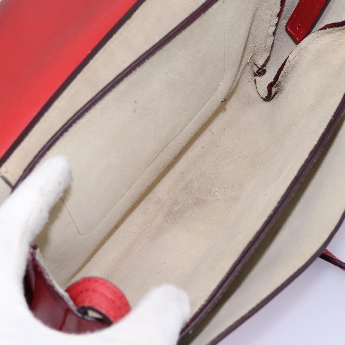 Chloe Faye Crossbody Leather and Suede, Red, Suede, Crossbody Bag