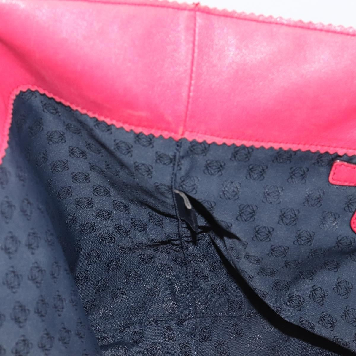 Loewe Tote Leather, Pink, Leather, Tote Bag