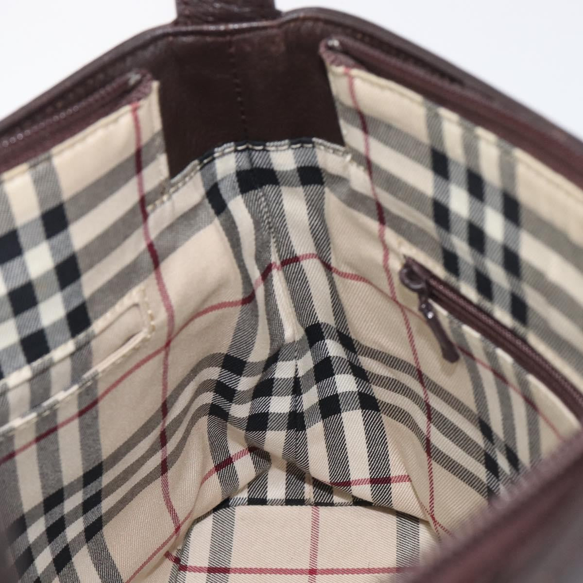 Burberry Shoulder Bag Leather, Brown, Leather, Shoulder Bag