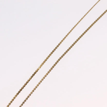 Christian Dior Vintage CD Pendant Metal with Crystals, Gold, Metal, Necklace