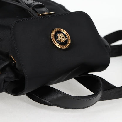 Versace Medusa, Black, NYLON, backpack