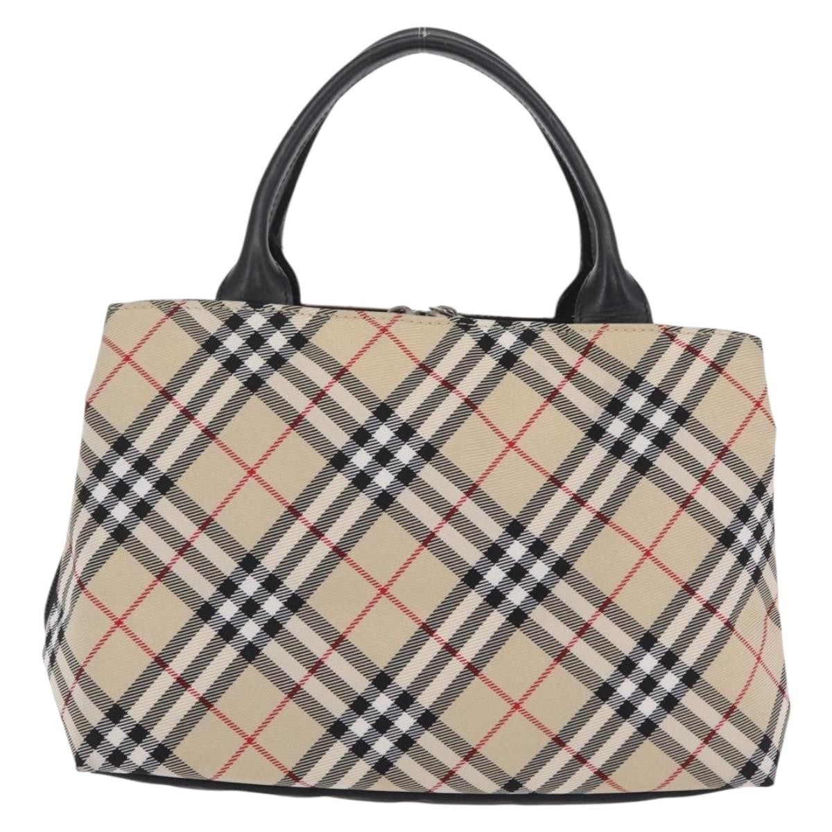 Burberry Nova Check Nylon, Beige, Nylon, Handbag