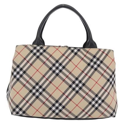 Burberry Nova Check Nylon, Beige, Nylon, Handbag