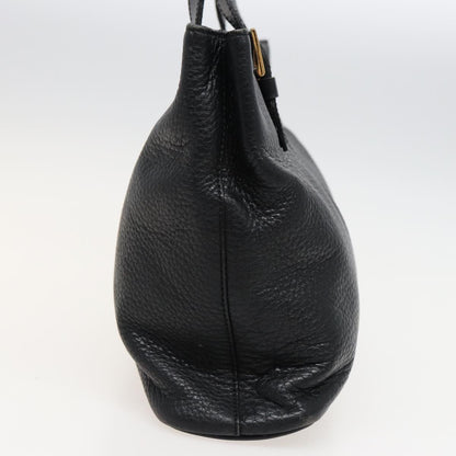Burberry, Black, Leather, handbag
