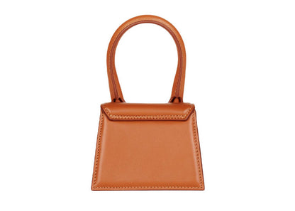 Jacquemus Le Chiquito Moyen Bag Leather, BROWN, CALFSKIN, Handbag