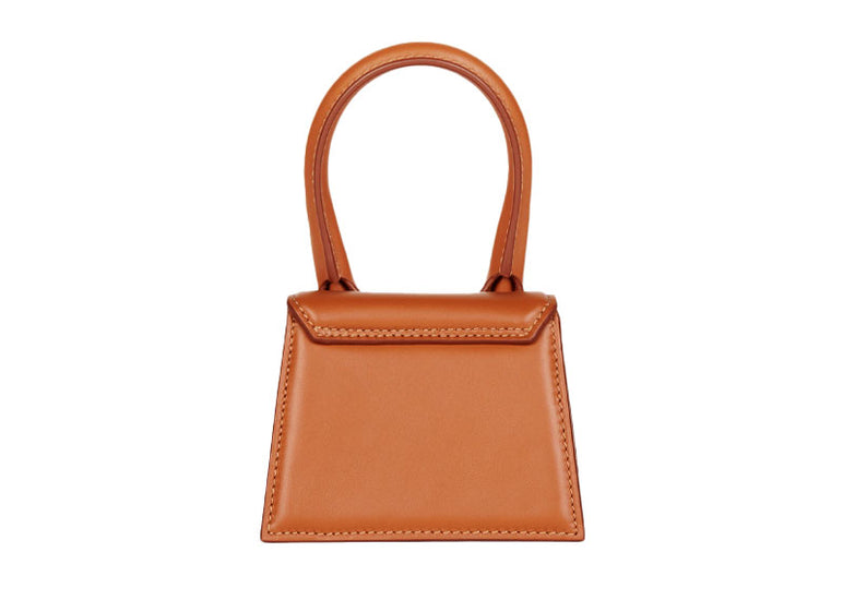 Jacquemus Le Chiquito Moyen Bag Leather, BROWN, CALFSKIN, Handbag
