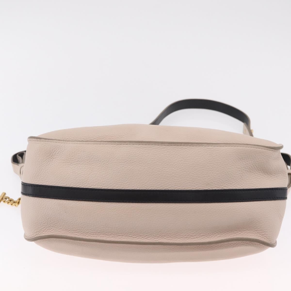 Chloe Hailey Leather, Beige, Leather, Handbag