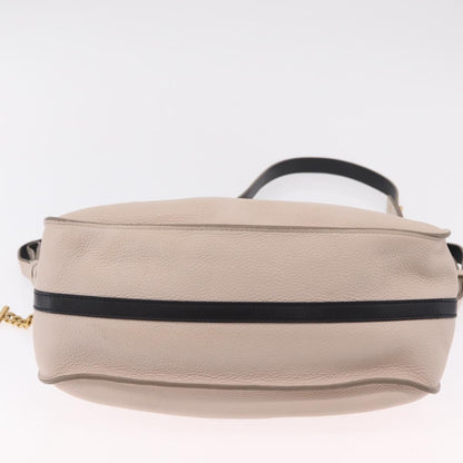 Chloe Hailey Leather, Beige, Leather, Handbag