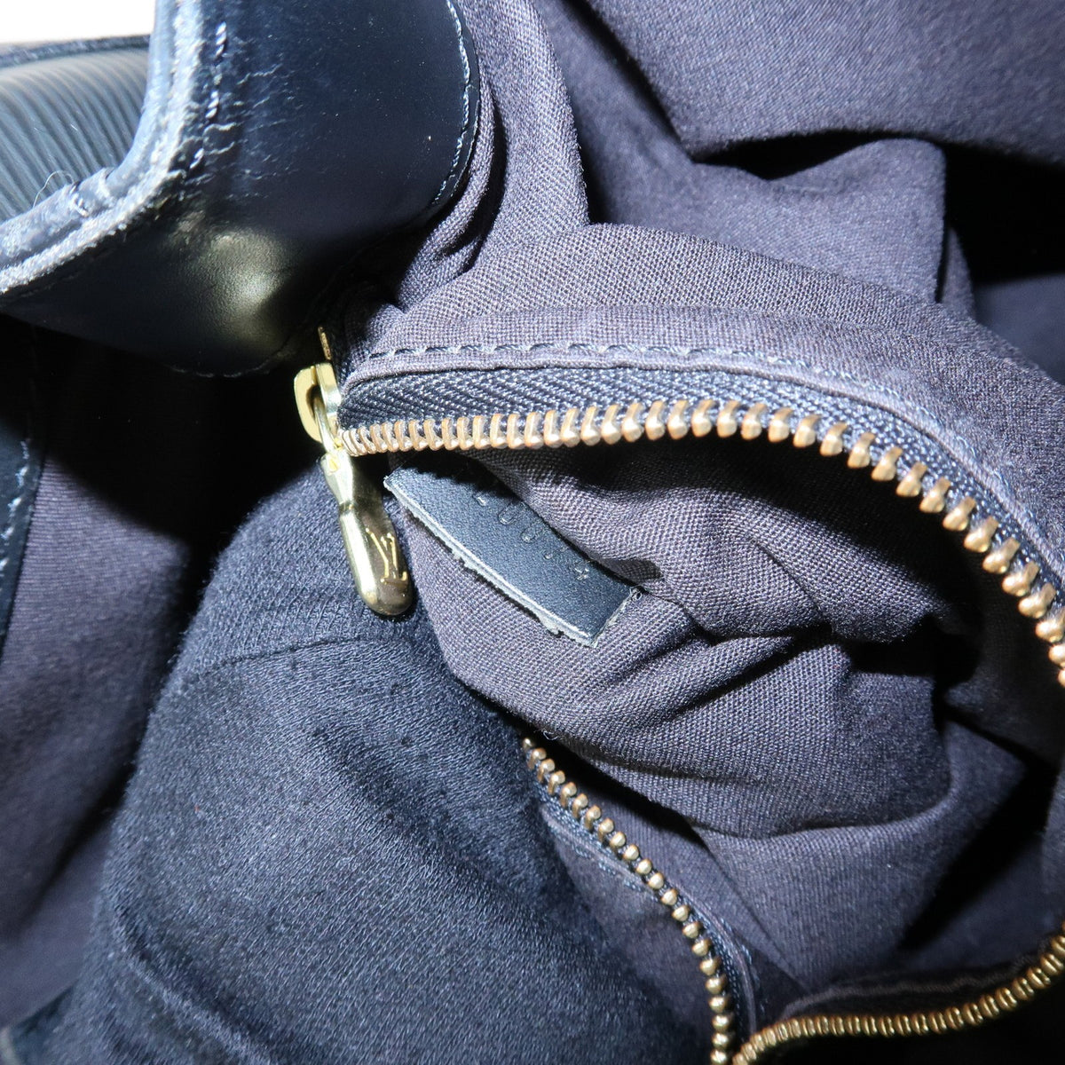 Louis Vuitton Mandara Epi Leather, Black, Leather, Shoulder Bag