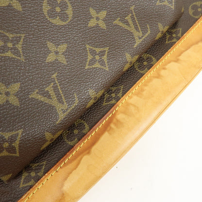 Louis Vuitton Vintage Montsouris Monogram Canvas, Brown, Canvas, Backpack