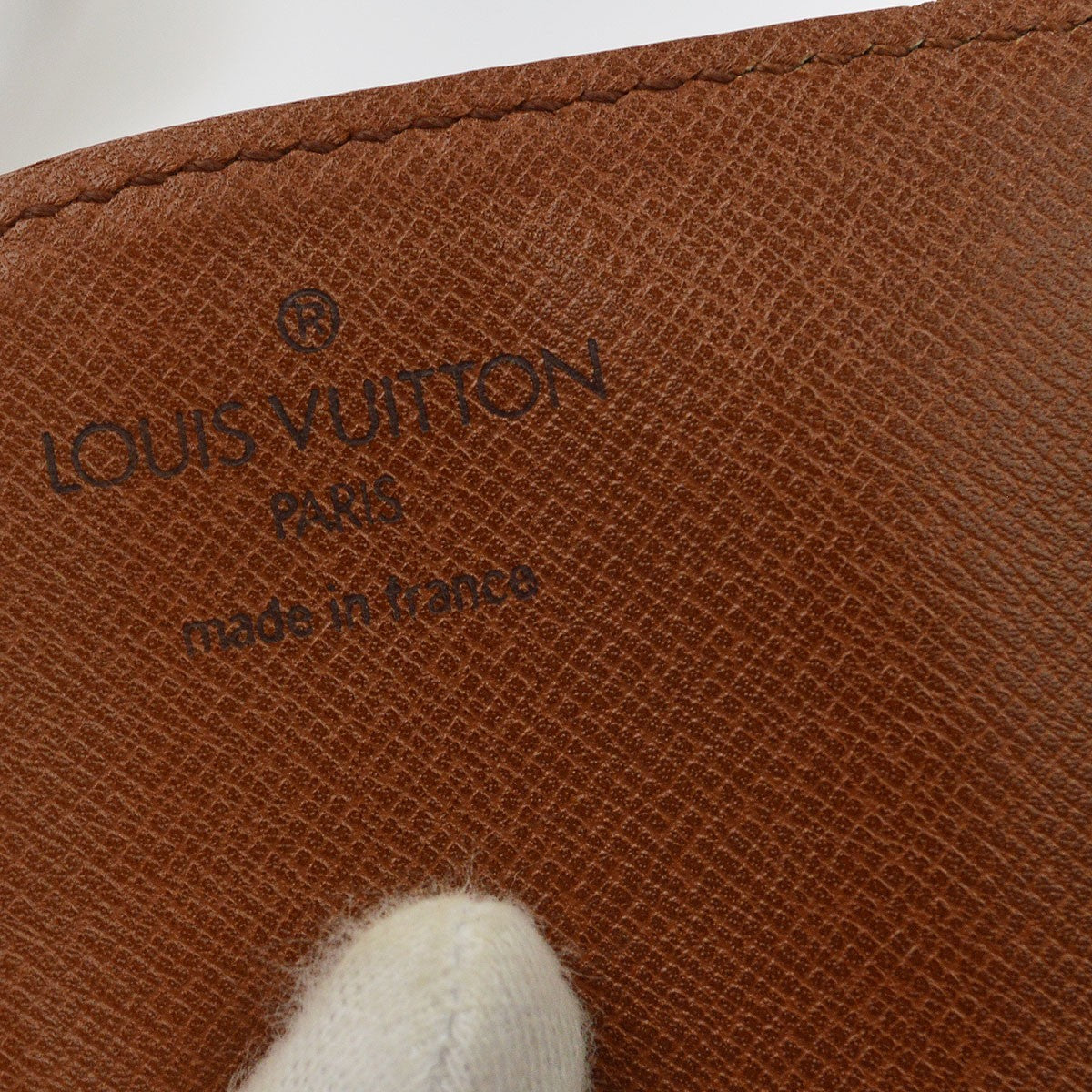 Louis Vuitton Cartouchiere Monogram Canvas, Brown, Canvas, Handbag