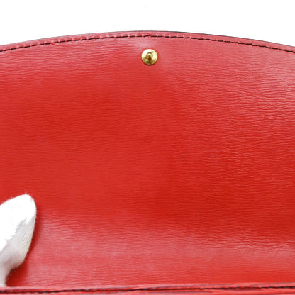 Louis Vuitton Tilsitt Bum Epi Leather, Red, Leather, Handbag